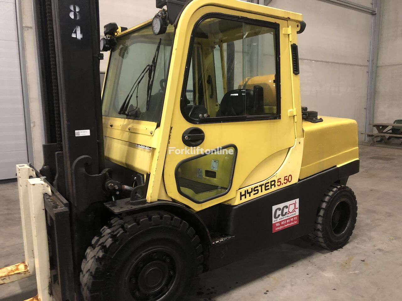 Hyster H5.5FT gassdrevet gaffeltruck