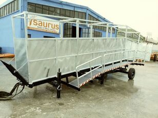 ny Saurus Cattle Loading Ramp mobil lasterampe