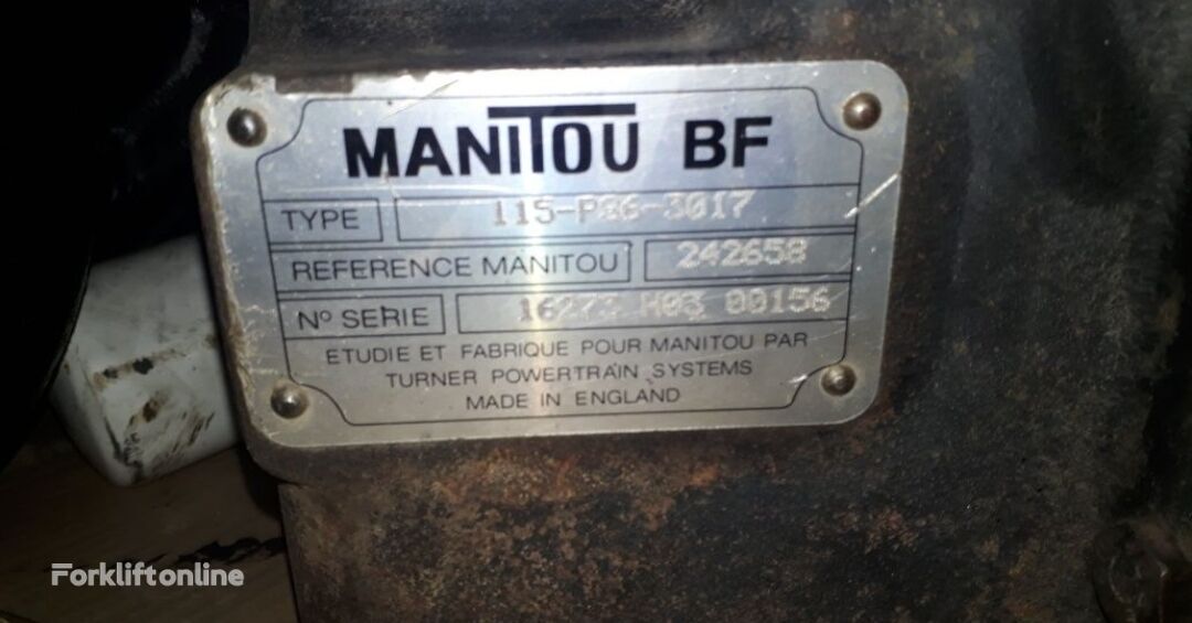 Manitou powershift, type 115-PS6-3017 girkasse for teleskoplaster