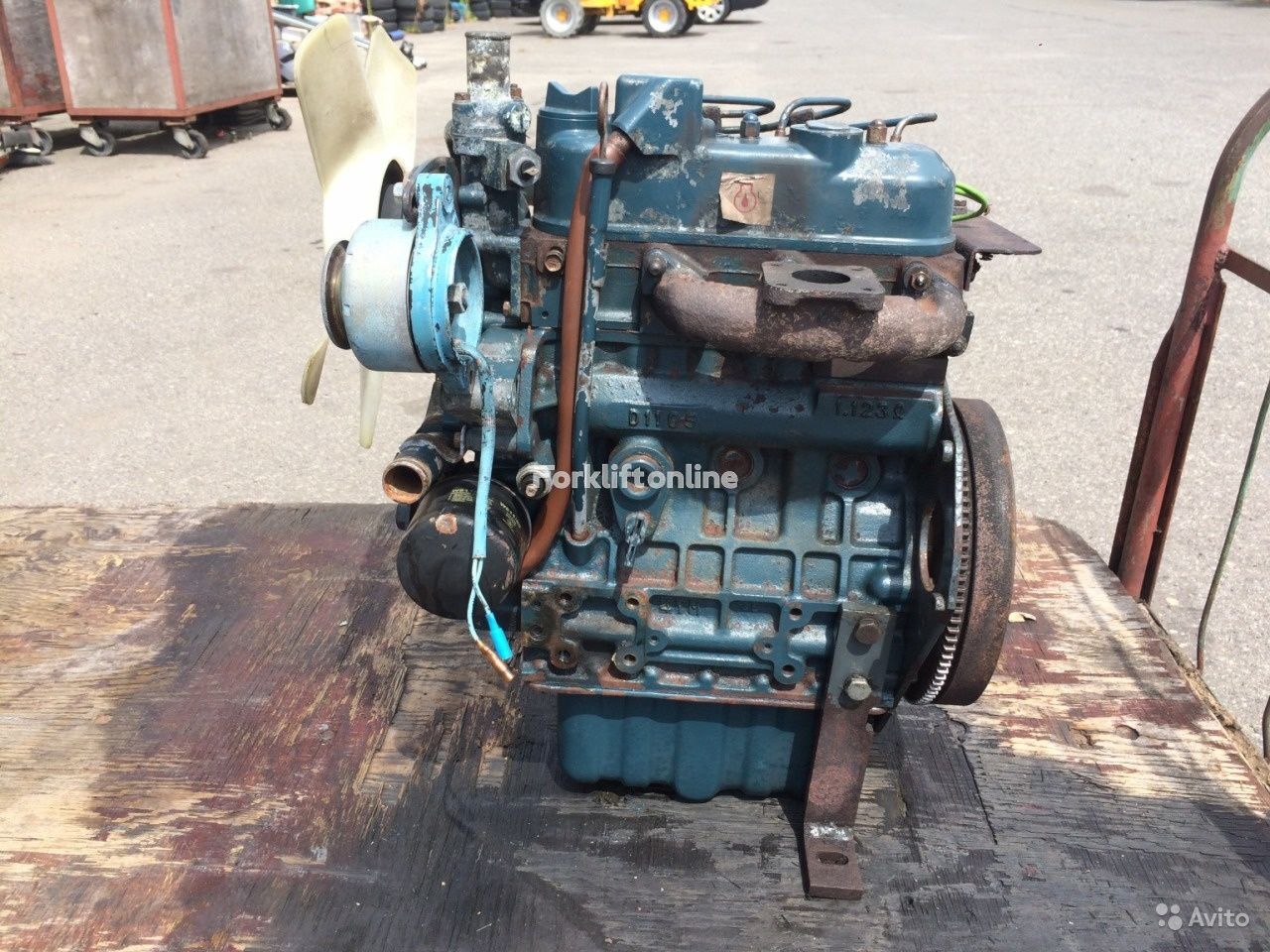 Kubota D1105 motor for varehus maskiner